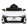 Audi RS E-Tron GT na akumulator Biały + Pilot + Napęd 4x4 + Radio MP3 + LED + EVA