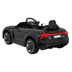 Audi RS E-Tron GT na akumulator Czarny + Pilot + Napęd 4x4 + Radio MP3 + LED + EVA
