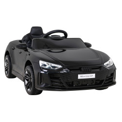 Audi RS E-Tron GT na akumulator Czarny + Pilot + Napęd 4x4 + Radio MP3 + LED + EVA