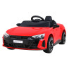Audi RS E-Tron GT na akumulator Czerwony + Pilot + Napęd 4x4 + Radio MP3 + LED + EVA
