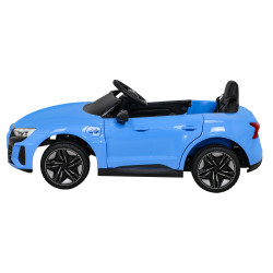 Audi RS E-Tron GT na akumulator Niebieski + Pilot + Napęd 4x4 + Radio MP3 + LED + EVA