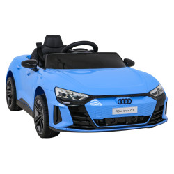 Audi RS E-Tron GT na akumulator Niebieski + Pilot + Napęd 4x4 + Radio MP3 + LED + EVA