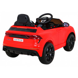 Audi RS Q8 Autko na akumulator Czerwony + Pilot + Wolny Start + EVA + LED + MP3 USB