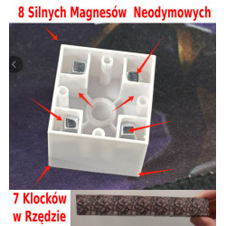 Klocki Magnetyczne Minecraft 100 szt. – Sceneria + Wodospad Różnorodne scenerie i kreatywna zabawa | Zabawkolandia24