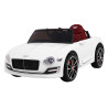 Auto na akumulator Bentley EXP 12 dla dzieci Biały + Pilot + Otwierane drzwi + Elegancki wygląd
