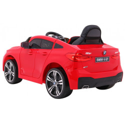 BMW 6 GT Autko na akumulator Czerwone + Pilot