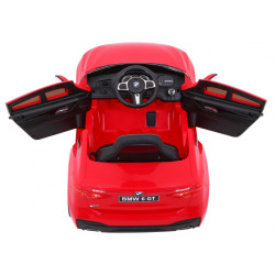 BMW 6 GT Autko na akumulator Czerwone + Pilot