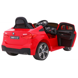 BMW 6 GT Autko na akumulator Czerwone + Pilot