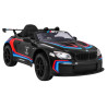 BMW M6 GT3 Auto na akumulator dla dzieci Czarny + Nawiew powietrza + Dźwięki MP3 Światła + Pilot