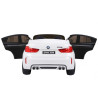 BMW X6M XXL dla 2 dzieci Biały SUV + Pilot + Ekoskóra