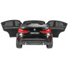 BMW X6M XXL dla 2 dzieci Lakier Czarny SUV + Pilot + Ekoskóra
