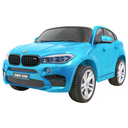 SUV BMW X6M XXL dla 2 dzieci Lakier Niebieski + Pilot