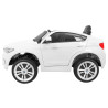 BMW X6M Elektryczne Autko dla dzieci, Biały SUV + Pilot
