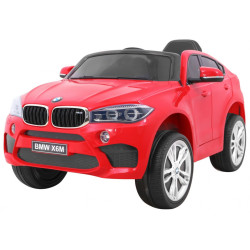 BMW X6M Elektryczne Autko dla dzieci - Czerwony SUV + Pilot