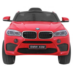 BMW X6M Elektryczne Autko dla dzieci - Czerwony SUV + Pilot