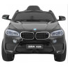 BMW X6M Elektryczne Autko dla dzieci - Czarny SUV + Pilot