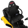 Gokart na akumulator Bolid XR-1 dla dzieci Żółty + Regulowana kierownica + Profilowane siedzenie