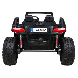 Buggy Clash na akumulator dla 2 dzieci Czarny + Pilot + Napęd 4x4 + Regulacja siedzenia + Radio MP3 + LED