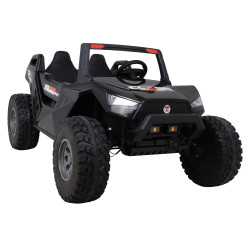 Buggy Clash na akumulator dla 2 dzieci Czarny + Pilot + Napęd 4x4 + Regulacja siedzenia + Radio MP3 + LED