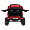 Buggy Clash na akumulator dla 2 dzieci Czerwony + Pilot + Napęd 4x4 + Regulacja siedzenia + Radio MP3 + LED