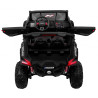 Buggy SuperStar dla dzieci Czarny + MP4 + Napęd 4x4 + Pilot + Bagażnik + LED + Blokada drzwi