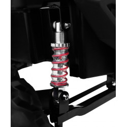 Buggy SuperStar dla dzieci Czarny + MP4 + Napęd 4x4 + Pilot + Bagażnik + LED + Blokada drzwi