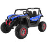 Buggy SuperStar dla dzieci Niebieski + Napęd 4x4 + Pilot + Bagażnik + MP3 LED + Blokada drzwi