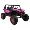 Buggy SuperStar dla dzieci Różowy + Napęd 4x4 + Pilot + Bagażnik + MP3 LED + Blokada drzwi