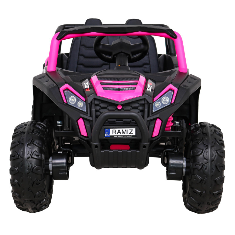 Buggy UTV 2000M Racing Auto na akumulator Różowy + MP3 Dźwięki Światła + Pilot + Wolny Start