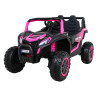 Buggy UTV 2000M Racing Auto na akumulator Różowy + MP3 Dźwięki Światła + Pilot + Wolny Start