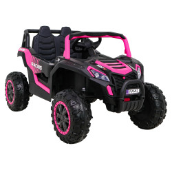 Buggy UTV 2000M Racing Auto na akumulator Różowy + MP3 Dźwięki Światła + Pilot + Wolny Start