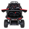 Buggy UTV Terenówka dla dzieci Czerwony + Pilot + Bagażnik + Wolny Start + EVA + MP3 LED