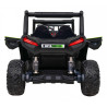 Buggy UTV Terenówka dla dzieci Zielony + Pilot + Bagażnik + Wolny Start + EVA + MP3 LED