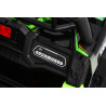Buggy UTV Terenówka dla dzieci Zielony + Pilot + Bagażnik + Wolny Start + EVA + MP3 LED