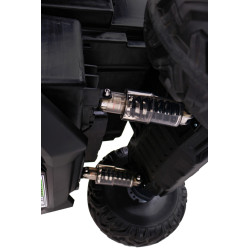 Buggy UTV Terenówka dla dzieci Zielony + Pilot + Bagażnik + Wolny Start + EVA + MP3 LED