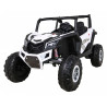 Buggy UTV-MX na akumulator dla dzieci Biały + Napęd 4x4 + Pilot + Audio LED + Schowek + EVA + Wolny Start