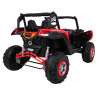 Buggy UTV-MX na akumulator dla dzieci Czerwony + Napęd 4x4 + Pilot + Audio LED + Schowek + EVA + Wolny Start