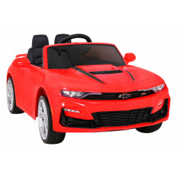 Chevrolet Camaro 2SS na akumulator Czerwony + Pilot + Koła EVA + Wolny Start + Dźwięki Światła