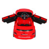 Autko City Rider dla dzieci Czerwony + Pilot + Regulacja kierownicy + Wolny Start + MP3 USB + LED
