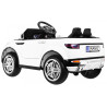 Autko Rapid Racer elektryczne dla dzieci, Biały SUV + Pilot