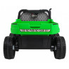 Autko Farmer Truck dla 2 dzieci Zielony + Napęd 4x4 + Pilot + Kiper + Audio LED