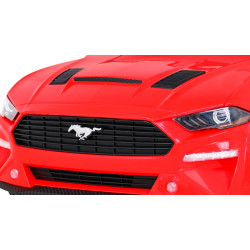 Autko Ford Mustang GT na akumulator dla dzieci Czerwony