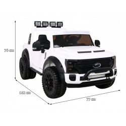 Pojazd Ford Super Duty Biały Pickup