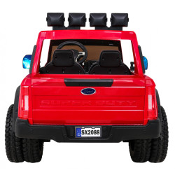 Pojazd Ford Super Duty Czerwony Pickup