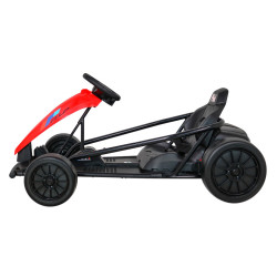 Gokart FX1 Drift Master na akumulator dla dzieci Czerwony + Funkcja Driftu + Koła EVA