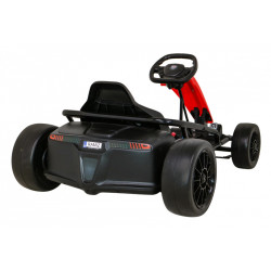 Gokart FX1 Drift Master na akumulator dla dzieci Czerwony + Funkcja Driftu + Koła EVA