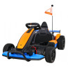 Gokart McLaren Drift na akumulator dla dzieci + Funkcja driftu + Sportowe siedzenie + Światła LED + Wolny Start + EVA
