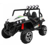 Terenowe Grand Buggy Lift dla dzieci Biały + Napęd 4x4 + Pilot + Bagażnik + Radio MP3 + LED