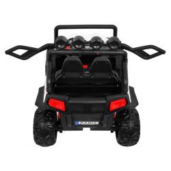 Grand Buggy Strong Lift dla dzieci Biały + Napęd 4x4 + Pilot + Bagażnik + Radio MP3 + LED