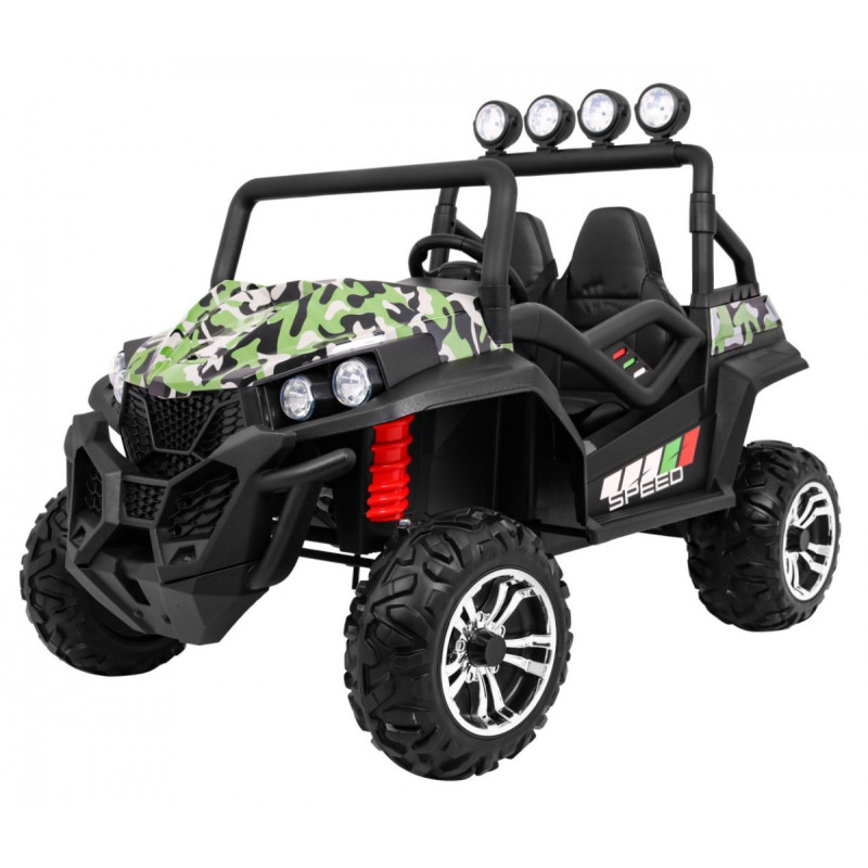 Grand Buggy Strong Lift dla dzieci Moro + Napęd 4x4 + Pilot + Bagażnik + Radio MP3 + LED